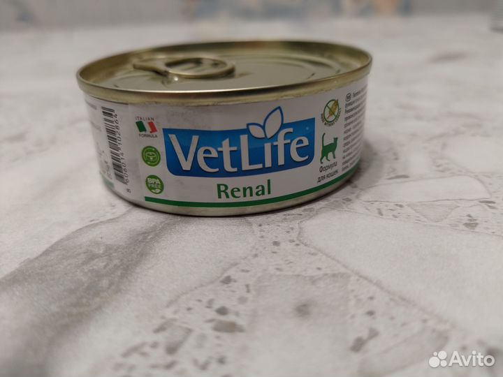 Корм для кошек c хпн Purina Pro Plan + Vet Life