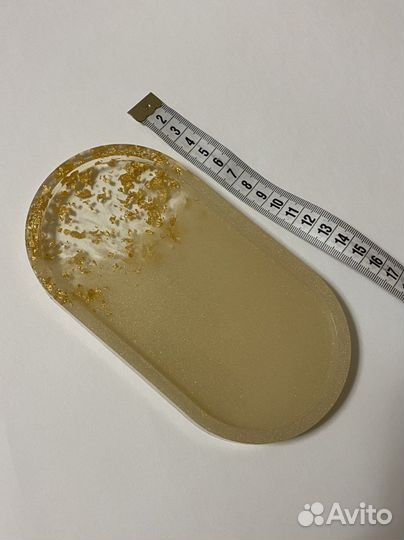 Поднос из эпоксидной смолы