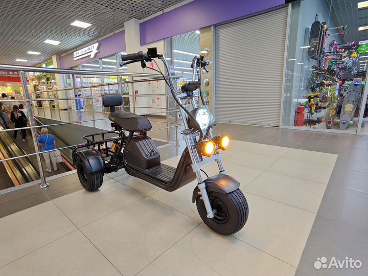 Электроскутер трёхколёсный Ikingi X1 Pro Trike