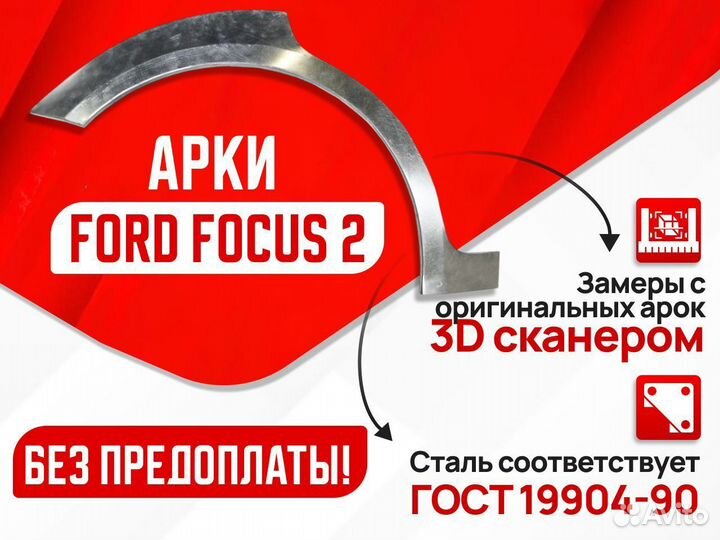 Ремкомплект арок Kia Cerato