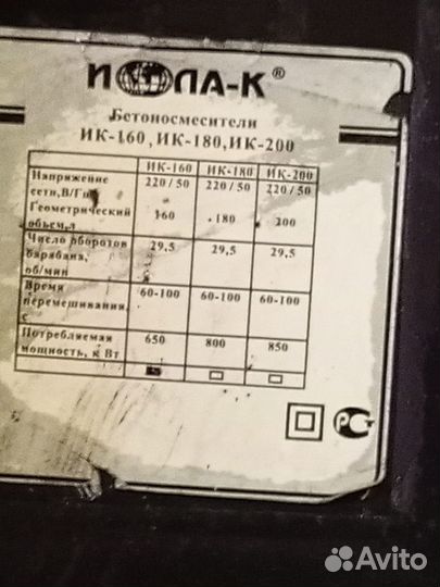 Бетоносмеситель