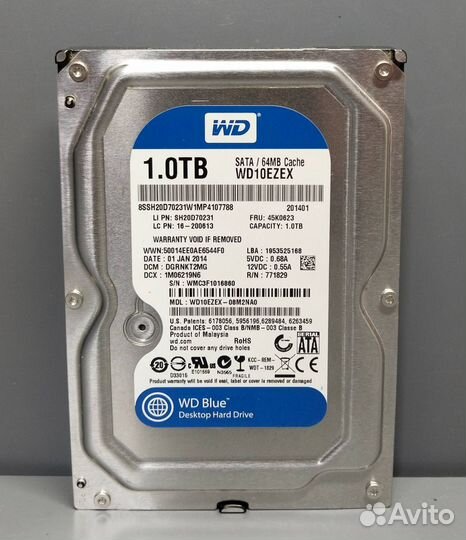 Внутренний жесткий диск Western Digital WD10ezex