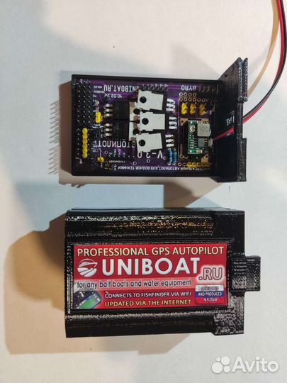 Автопилот для прикормочного кораблика UniBoat