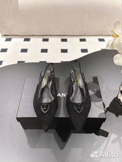 Chanel туфли-лодочки Slingback