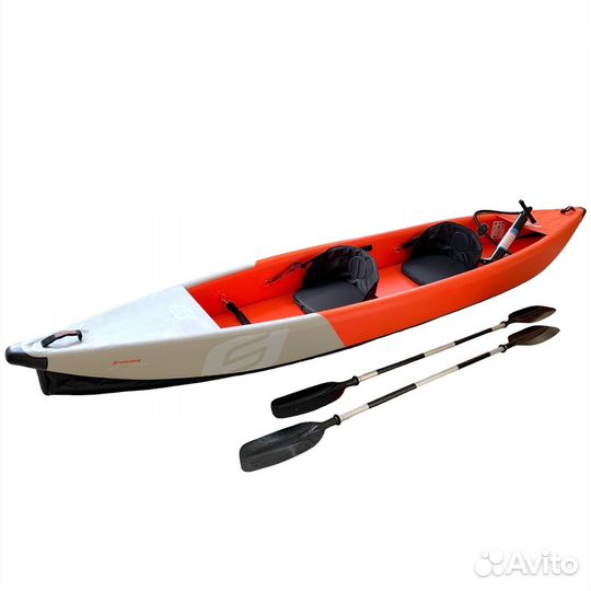 Каяк надувной двухместный Freesun Orange