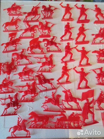 Солдатики пластмассовые СССР