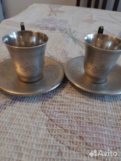 Мельхиоровая посуда СССР