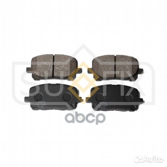 Дисковые тормозные колодки перед прав/лев S