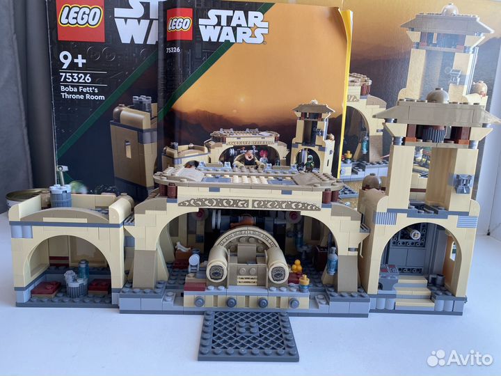 Lego star wars тронный зал Бобы Фетта 75326