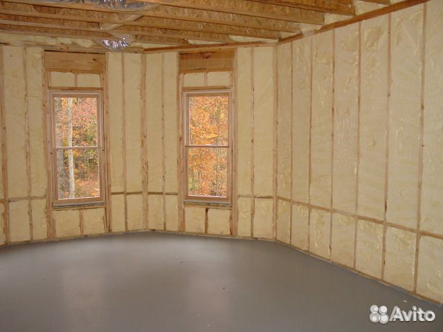 Утепление пенополиуретаном потолка дома