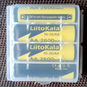 Аккумуляторы LiitoKala аа 2600 mAh