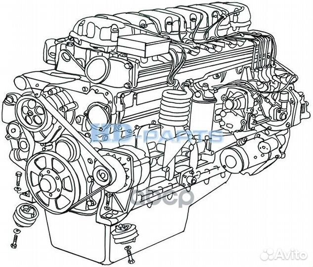 Датчик скорости scania 301000 HD-parts