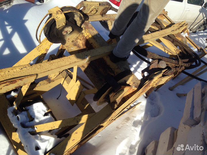 Оголовок стрелы (секция верхняя) крана дэк-251