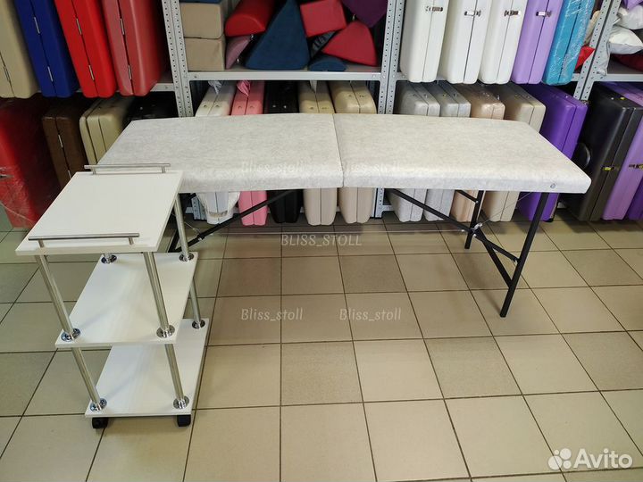 Кушетка складная и тумба