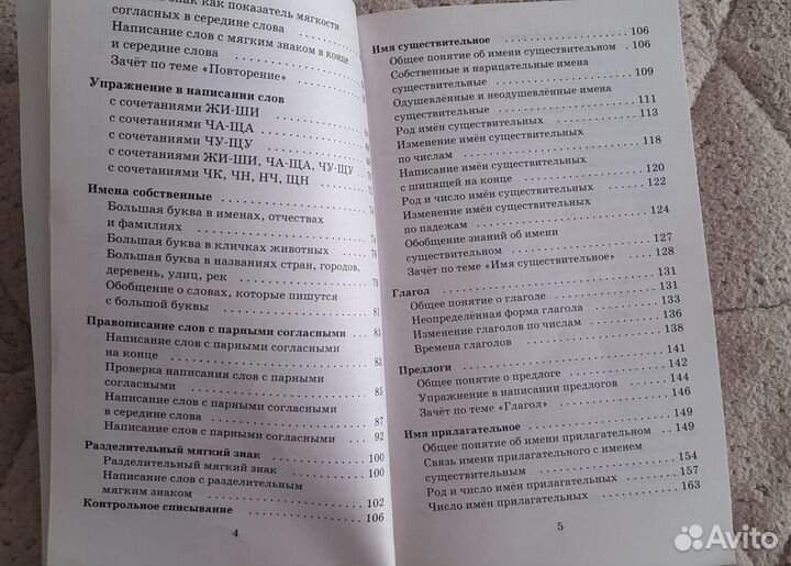 Справочное пособие по русскому языку 1-2 класс