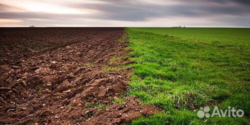 Вспашка земли мотоблоком