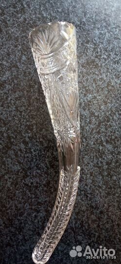 Хрустальный рог,большой