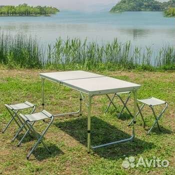 Стол со Стульями для Пикника/ Набор 5 предм