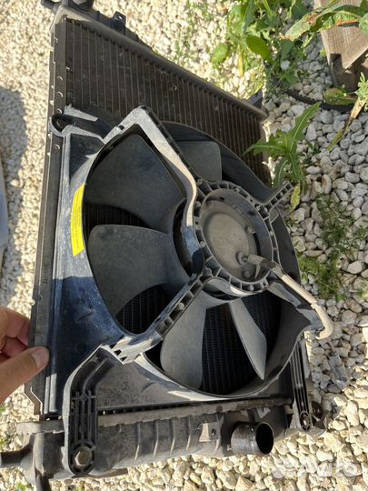 Радиатор охлаждения на chevrolet lanos