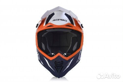 Кроссовый шлем Acerbis X-track Orange/Blue