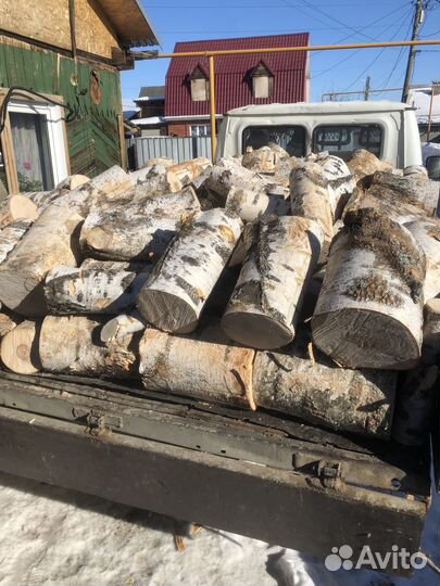 Дрова березовые колотые