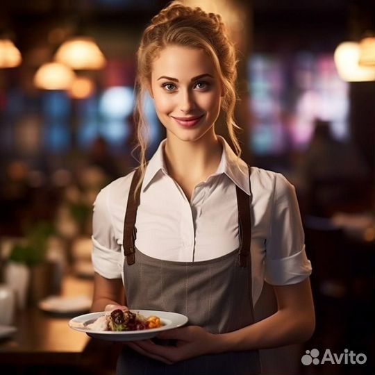 Официант в Ночной клуб с проживанием
