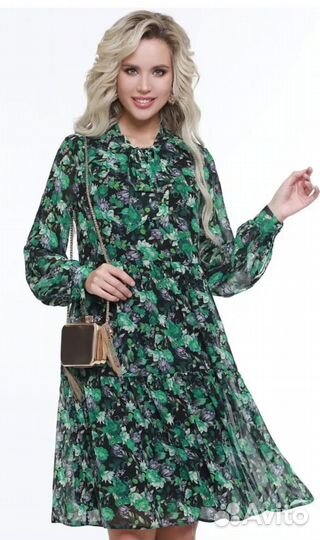 Платье женское 46-48 шифон