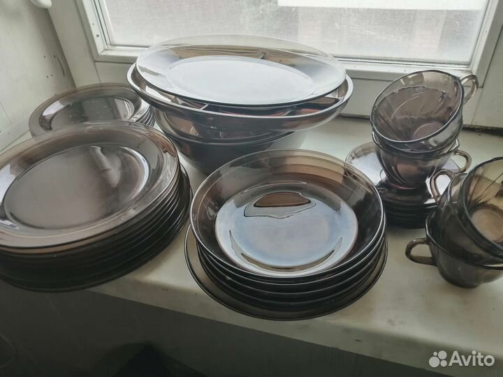 Набор столовой посуды бу