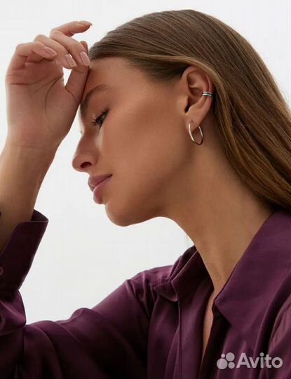 Серьги серебро 925