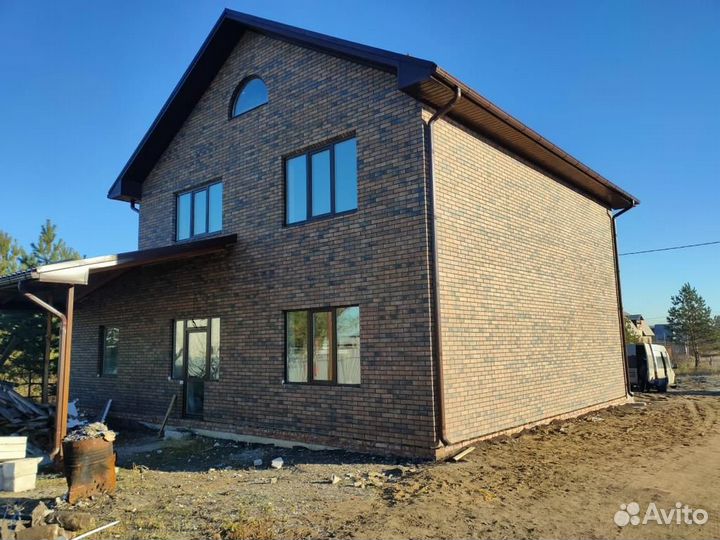 Термопанель фасадная клинкерная Gladka Brazowa (96