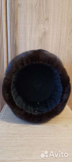 Норковая шапка мужская