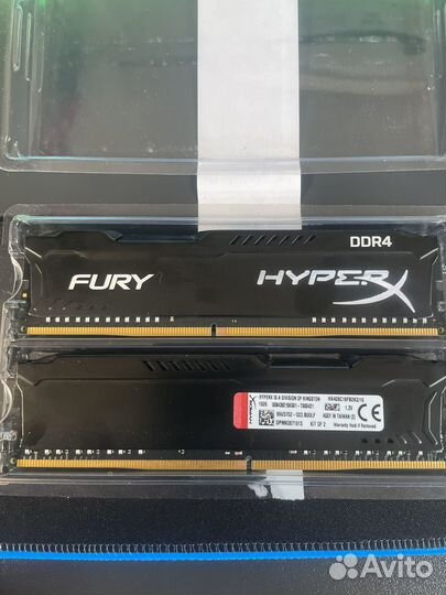 Kingston hyperx fury ddr4 2x8gb