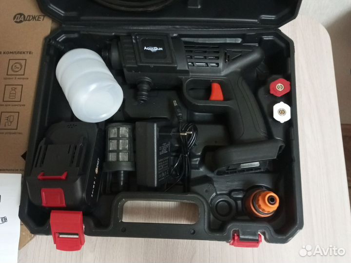 Новая мойка аккумуляторная высокого давления