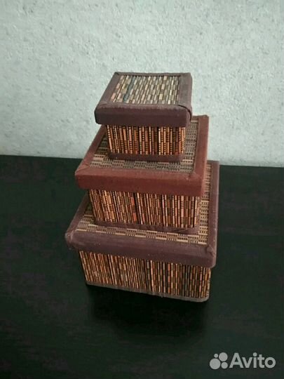 Набор коробок, 3шт., Икеа