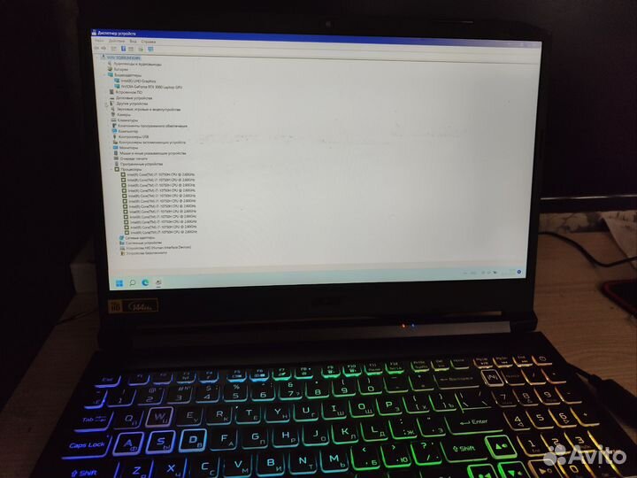 Игровой Acer nitro 5 rtx 3060