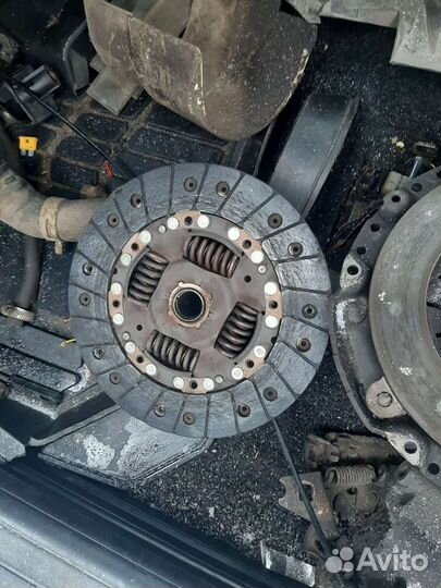Корзина и диск сцепления на фольксваген пассат б3
