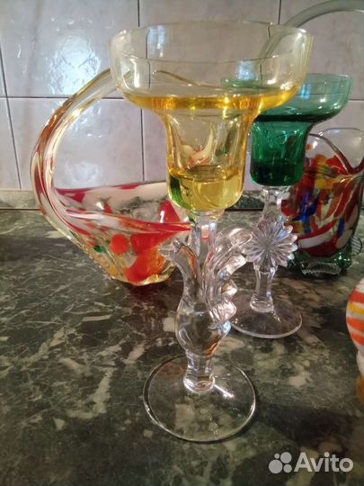 Цветное стекло ссср, Чехословакия