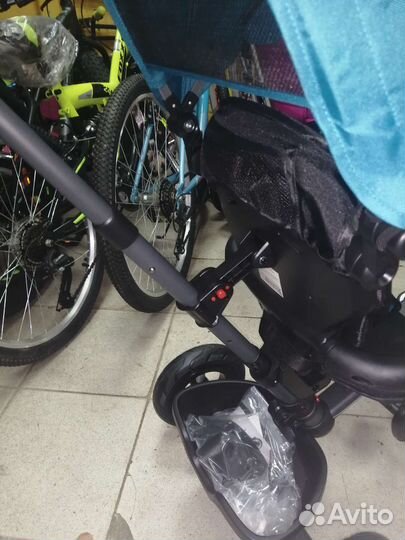 Велосипед трехколесный складной