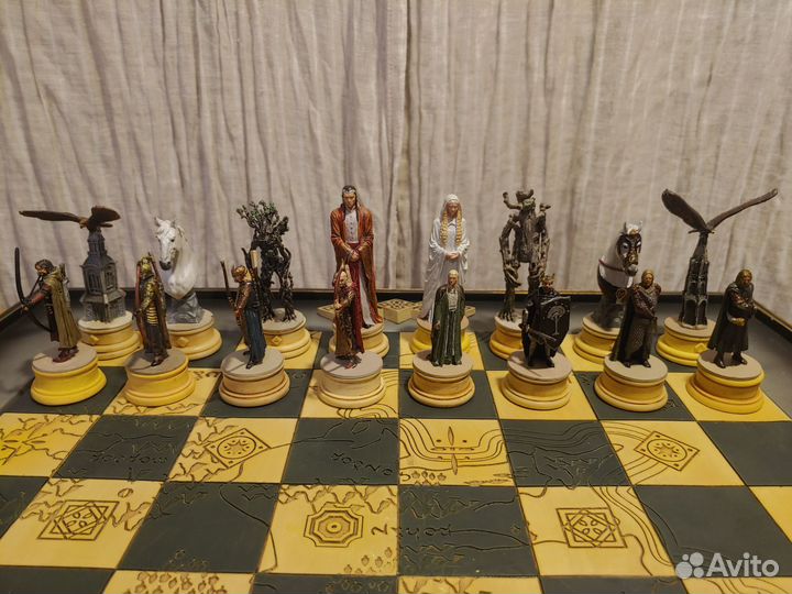 Шахматы Властелин Колец Второй Сет