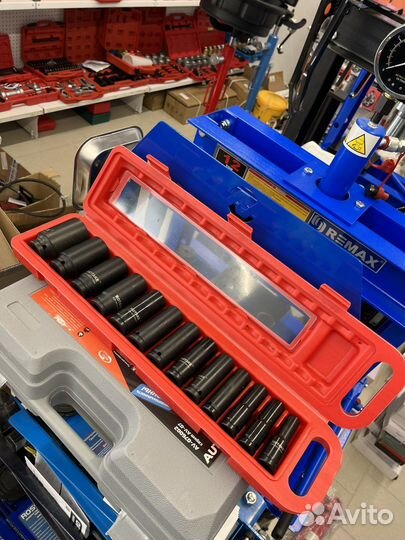 Набор головок ударных 10-32мм в кейсе