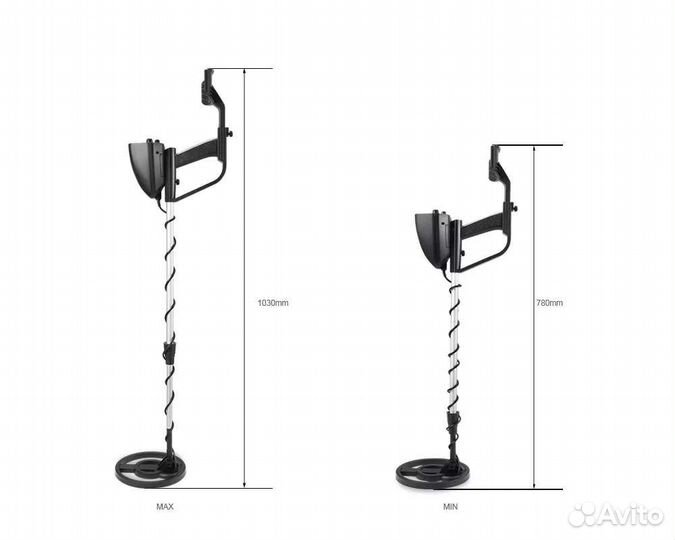 Металлоискатель 4030 Черный Pro версия
