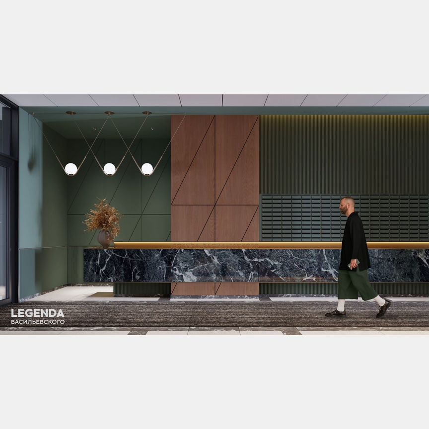2-к. квартира, 76,1 м², 2/10 эт.