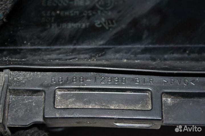 Стекло двери задней правой для Toyota Corolla 10