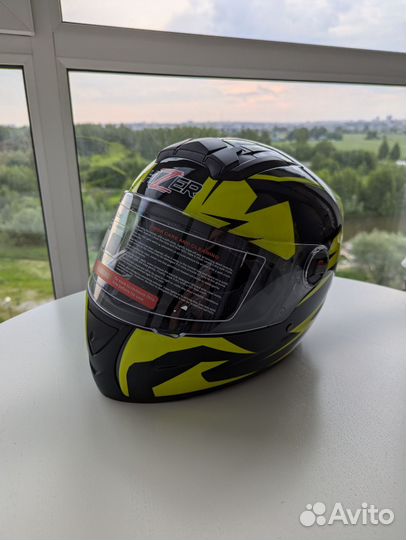 Мотошлем интеграл Hizer