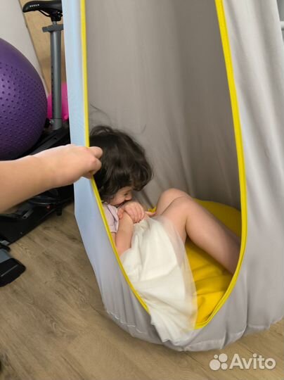 Подвесные качели кокон