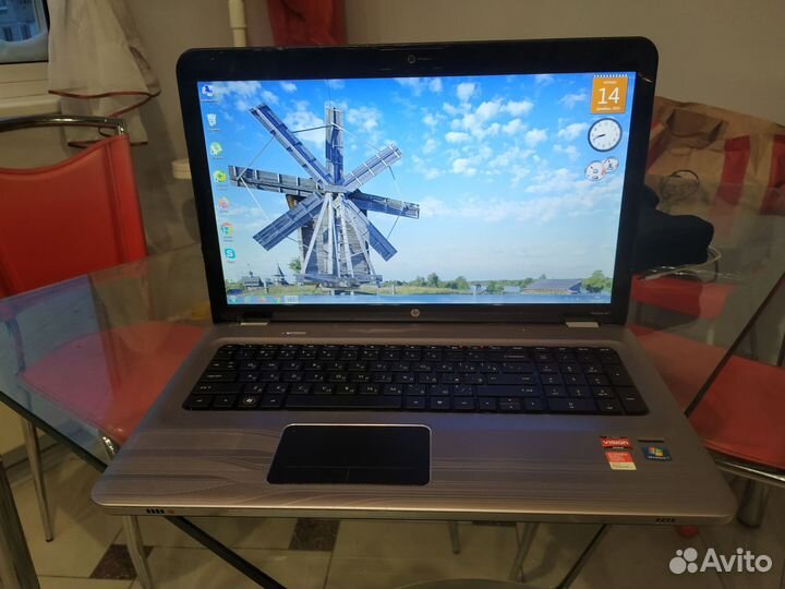 Ноутбук hp pavilion dv7 на запчасти