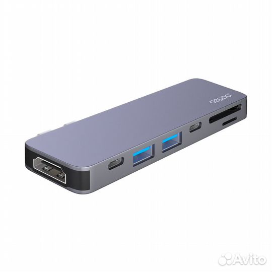 Адаптер USB-С для MacBook 7в1 Thunderbolt 3 4khdmi