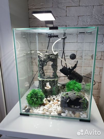 Aквариум aquael 30 литров чёрный