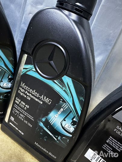 Масло моторное AMG 229.5 0W40