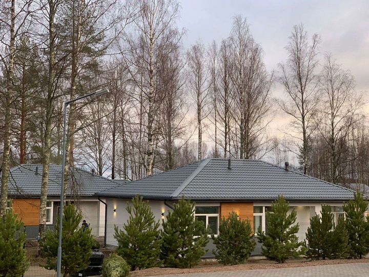 Коттедж 106 м² на участке 6 сот.